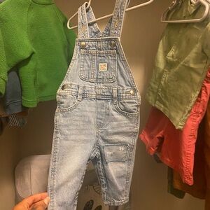 Old navy baby Light Blue Denim Overalls